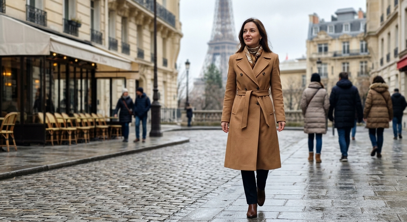 manteau hiver morphologie silhouette